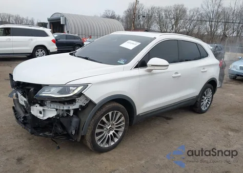 2017 Lincoln Mkc Reserve z USA, uszkodzony, nr VIN 5LMCJ3D97HUL68063